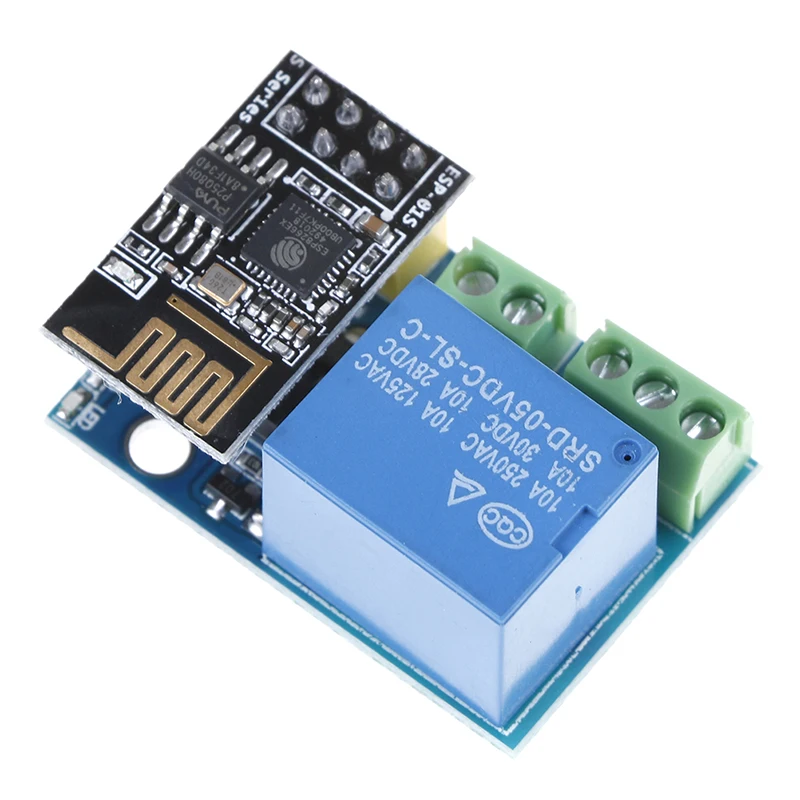High Quality 5V ESP8266 ESP-01 Wifi Relay Module Wireless App Remote Control Relay Switch SN 1pc