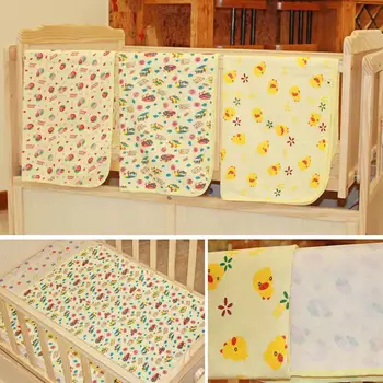 

Excellent touch Baby Infant Kid Waterproof Bedding Cartoon Cover Pad Diaper Nappy Urine Mat Practical and convenient to use