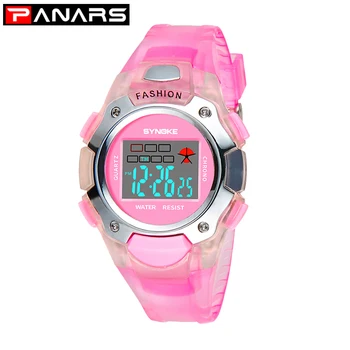 

PANARS Girls Watches Kids Boys Sports Outdoor Waterproof Digital Led With Alarm Luminous Multi-functions Watch Factory Wholesale