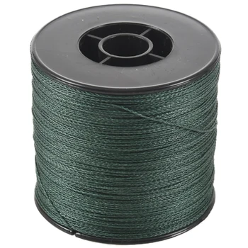 

500M 100LB 0.5mm Super Strong Braided Fishing Line PE 4 Strands Color:Dark Green
