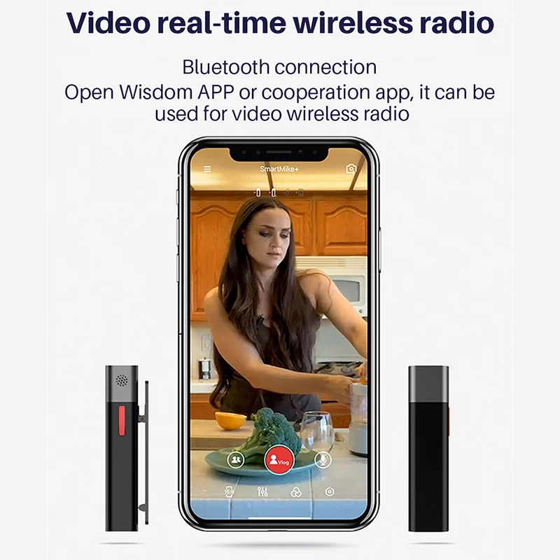 Sabinetek DSLR Smmartphone TWS записывает беспроводной микрофон в реальном времени видео аудио Vlog микрофон передатчик приемник микрофонная система