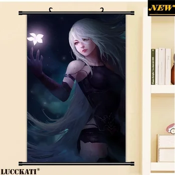 

NieR: Automata Nier Automata sword weapon YoRHa Type A No.2 A2 2B wlop breasts cameltoe anime wall scroll poster canvas painting