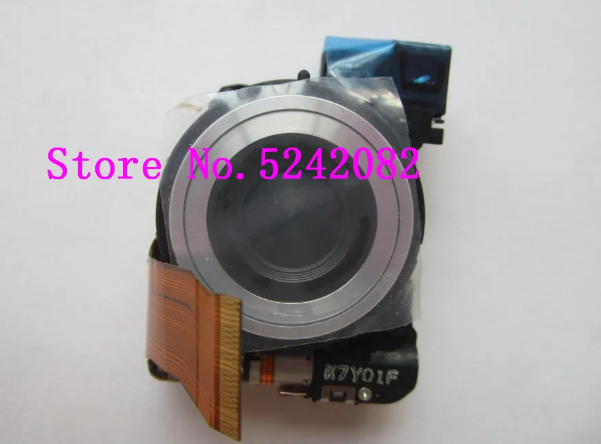 2 шт./90% объектив Zoom блок для SONY Cyber-shot DSC-W200 W200 цифровой камеры Ремонт Часть серебро