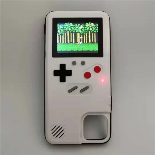 White Playable XR Gamig чехол для iPhone 7 чехол Ретро Gameboy Coque чехол для iPhone 11 Pro Max Xs Max Xr 6 6S 7 8 Plus чехол Funda Capa - Цвет: White
