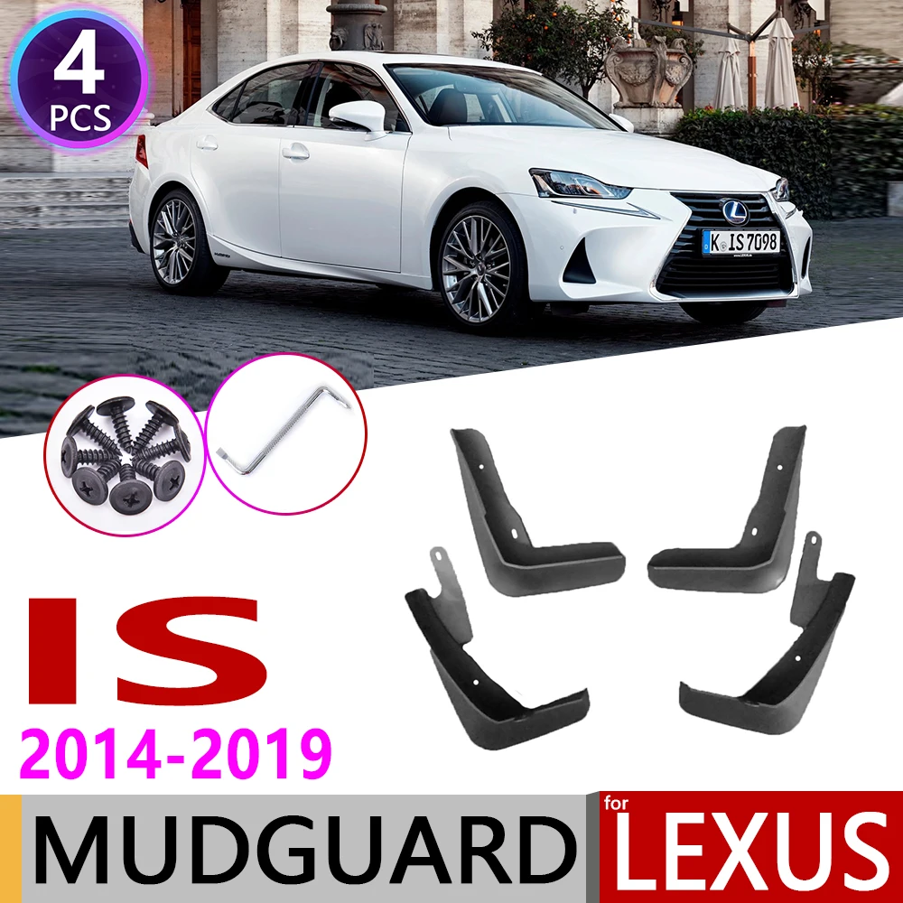 Брызговики для Lexus IS IS200T IS250 IS350 IS300 IS300H XE30 2014 ~ 2019|Наклейки на автомобиль| |