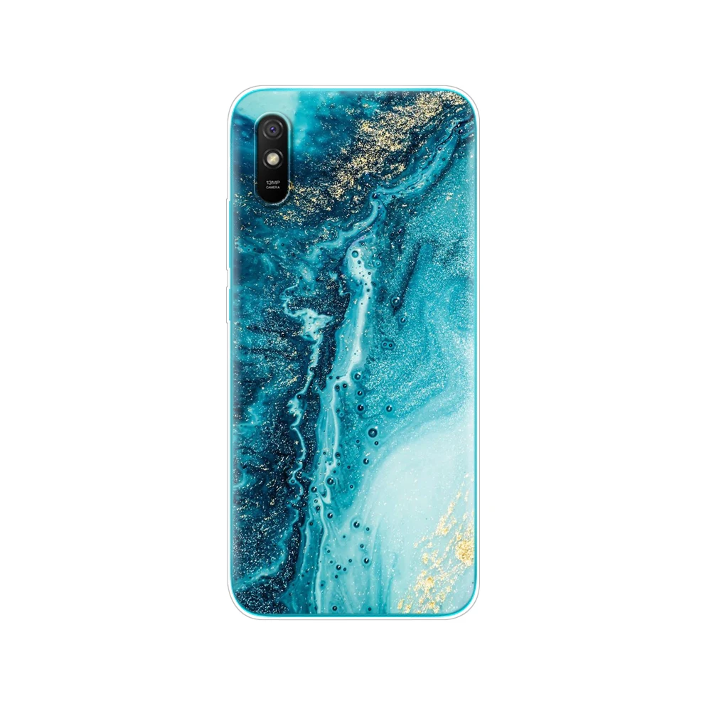 For xiaomi redmi 9A back Case Silicon Back Cover Phone Cases For redmi 9A Soft Case 6.53 inch funds etui bumper coque Cat Flower best phone cases for xiaomi Cases For Xiaomi