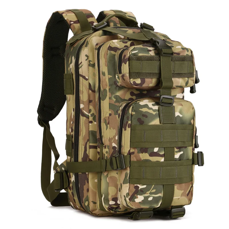 Протектор Плюс 30L военный тактический рюкзак, Водонепроницаемый MOLLE армейская сумка, рюкзак для путешествий, регулировка камуфляж Пеший Туризм Сумка - Цвет: CP