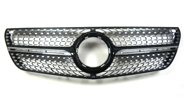 vito Black Для Vito Grill Алмазная решетка гоночная решетка Vito передняя решетка - Цвет: vito Black