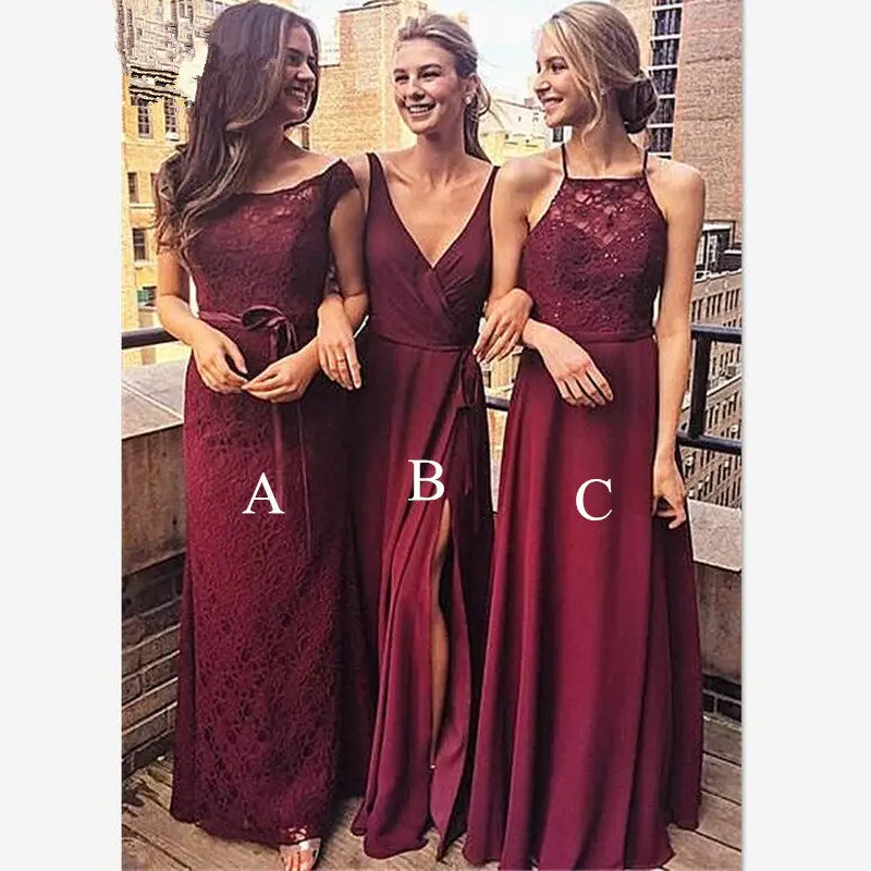 Mrs win длинные платья подружек невесты Плюс Размер Vestido Madrinha для девочек элегантное без рукавов женское свадебное платье до 50 HR064