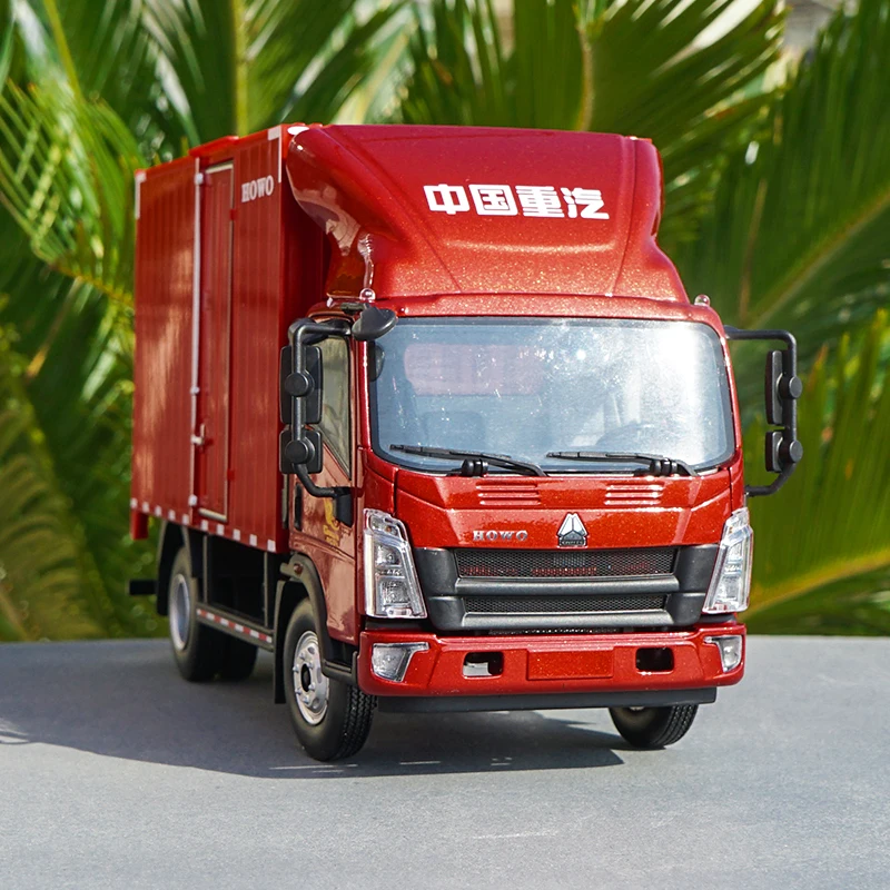 Изысканный, Коллекционная модель из сплава, подарок, 1:24 весы, SinoTruk HOWO,, контейнерные грузовики, литые под давлением, Игрушечная модель