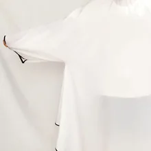 Горячая Распродажа, Парикмахерская накидка для стрижки волос, водонепроницаемый фартук с длинным рукавом для стрижки волос, тканевый Халат