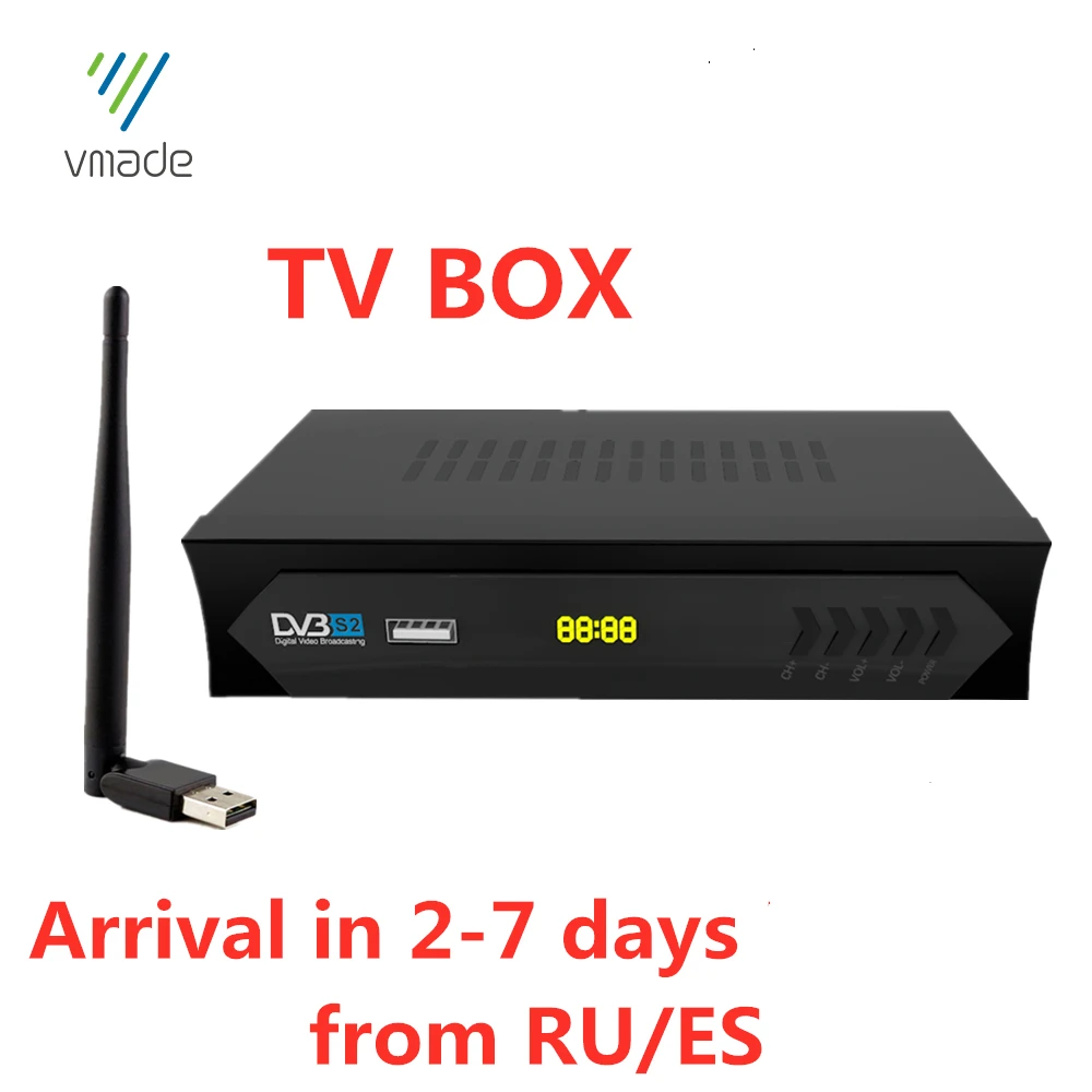Лидер продаж Европейский ТВ тюнер DVB S2 цифровой спутниковый ресивер Full hd