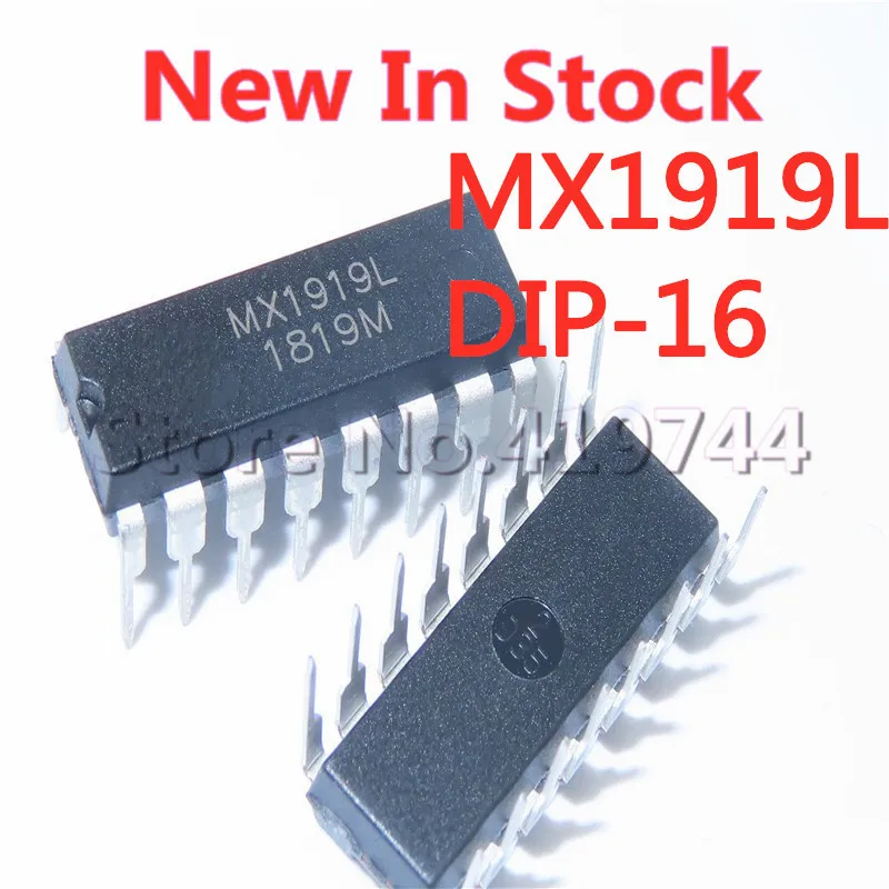 

5 шт./лот MX1515 = MX1919 MX1919L DIP-16 двухканальный мотор Драйвер IC в наличии новый оригинальный IC