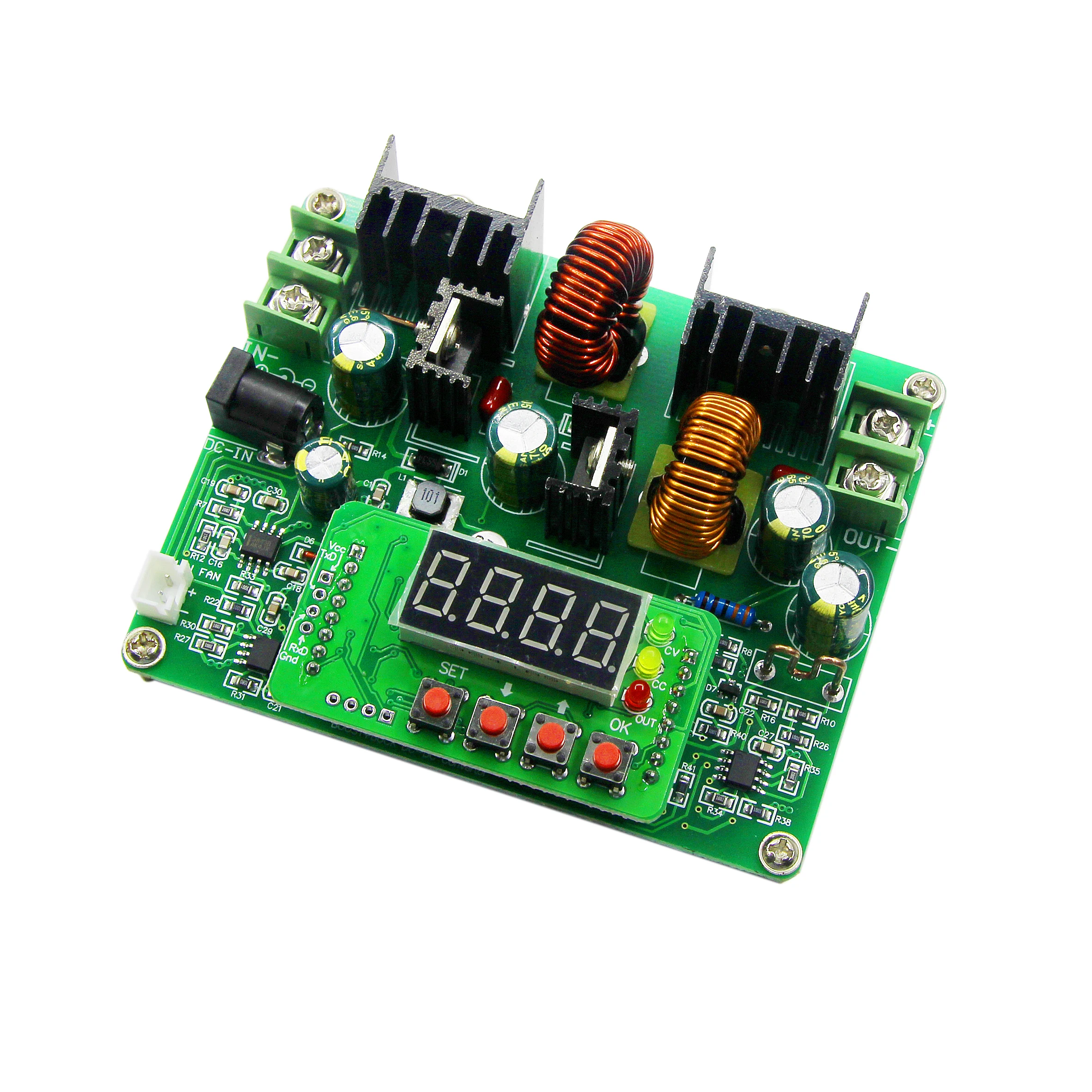 

CNC DC Regulated Constant Current Power Supply Adjustable Voltage and Voltage and Current Meter 38V 6A Charger D3806