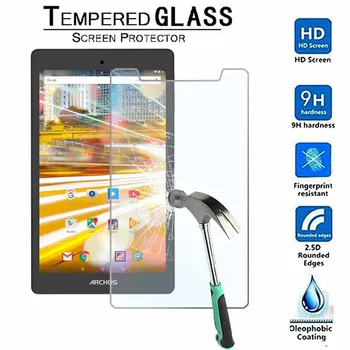 

For ARCHOS 80 Oxygen / 80b 80c Xenon - 9H Premium Tablet Tempered Glass Screen Protector Film Protector Cover