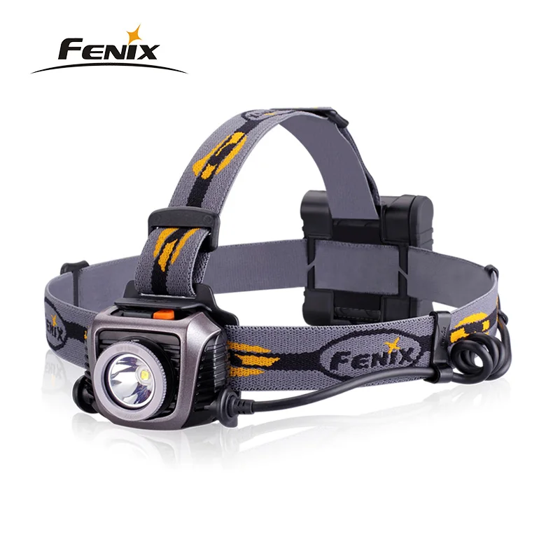 Налобный фонарь Fenix HP15UE (HP15 UE) Ultimate Edition 900 люмен цвет железо-серый | Лампы и