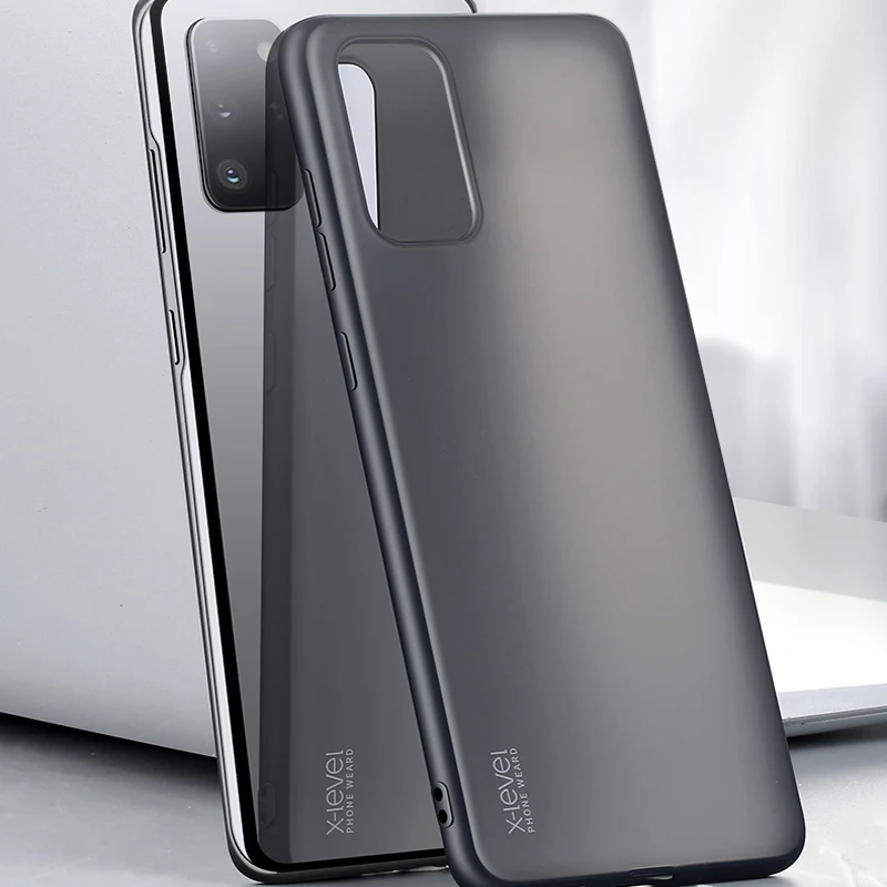 X-Level Transparent Case For Samsung S20 Ultra Plus Hard PC Soft Silicone Edge Back Phone Cover For Samsung Galaxy S20 Case X-Level Transparent Case For Samsung S20 Ultra Plus Hard PC Soft Silicone Edge Back Phone Cover For Samsung Galaxy S20 Case