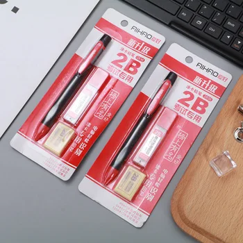 

Mechanical Pencil Stationery Drawing Pencil Set Stationery Set for Test with Mechanical Pencil and Card Pen Pencils for School