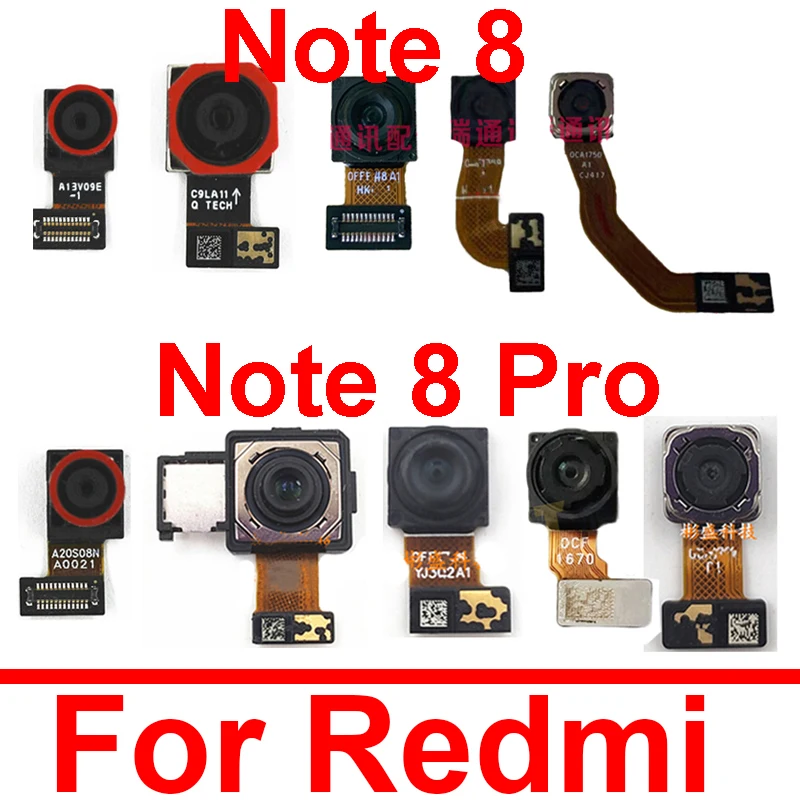 Haupt Zurück Kamera Für Xiaomi Redmi Hinweis 8 8 Pro Hinten Kamera Flex Kabel Gerichtete Kamera Für Redmi Hinweis 8 pro Modell Ersatz Teile