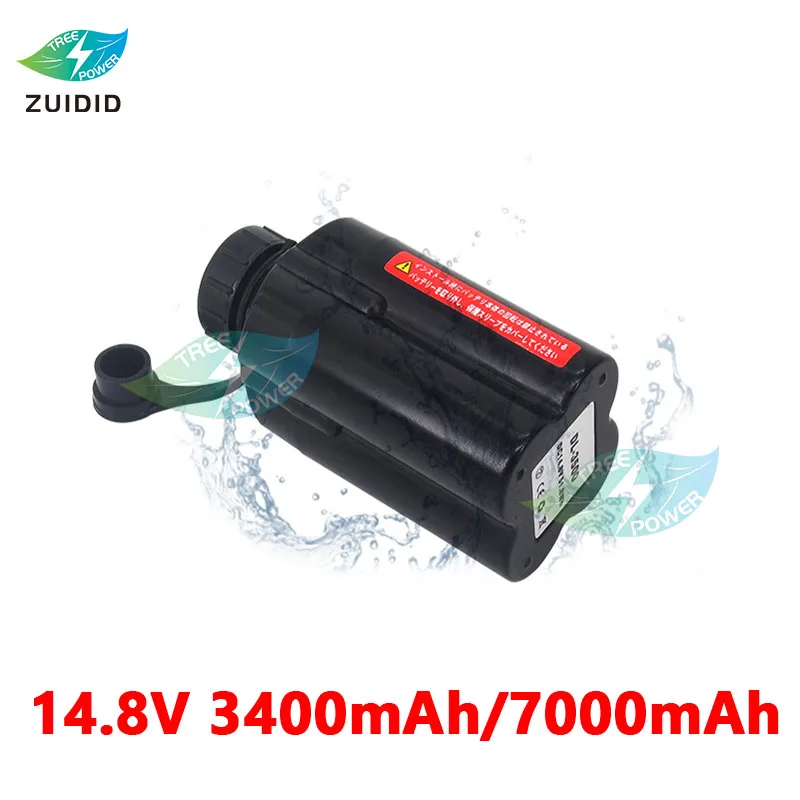 12V Lithium Battery Large Capacity for Deep Sea Electric Fishing Reels Boat  Power with Bag Straps and 1A Charger
