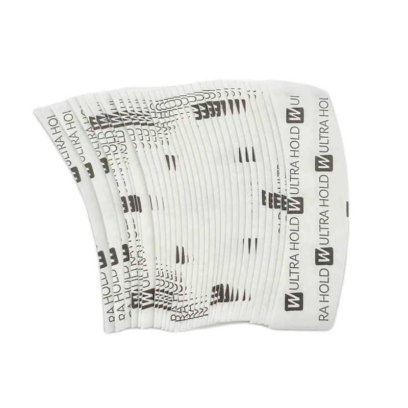 36 pieces 4 shape 7.6 cm* 2.2 cm White Ultra hold tape lace front tape arc double sided Tape for toupee wig adhesive Best Sellers In Hair Extensions & Wigs