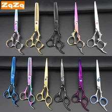 ZqZq tijeras peluqueria profesional tijeras de peluquería profesional tijeras de corte profesionales para hombres y mujeres, 6 pulgadas, de acero inoxidable, para peluquería, salón de niños, 2 uds.