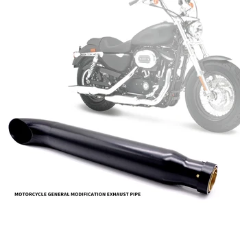 

Universal Modified Bend Exhaust Pipe Muffler Exhaust Middle Link Pipe Straight Exhaust Muffler Cafe Racer Muffler Exhaust Pipe