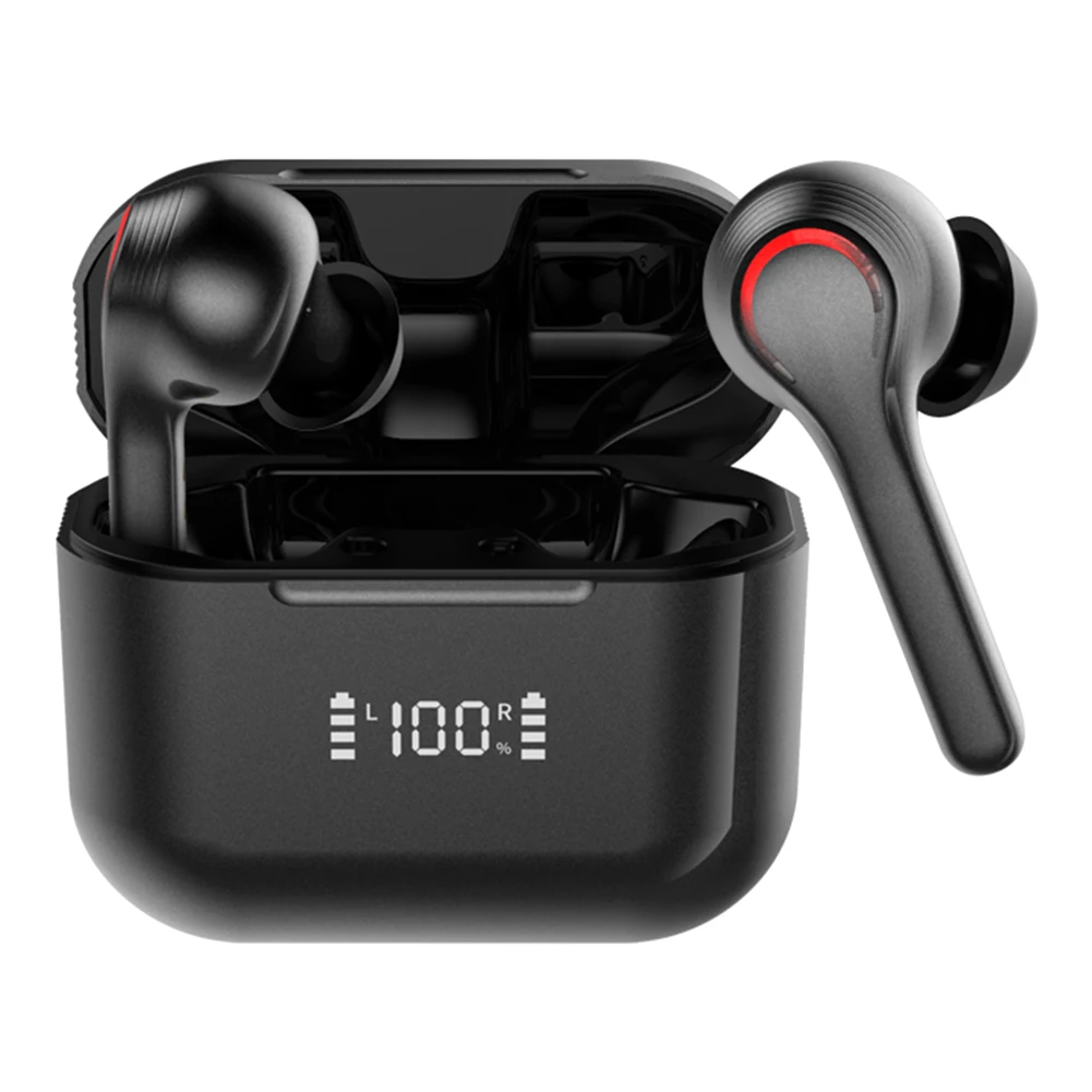 TWS Bluetooth Earbuds Wireless Stereo Headphones with Mic for Phone Laptop PC Sports Fitness Wireless Headsets Stereo