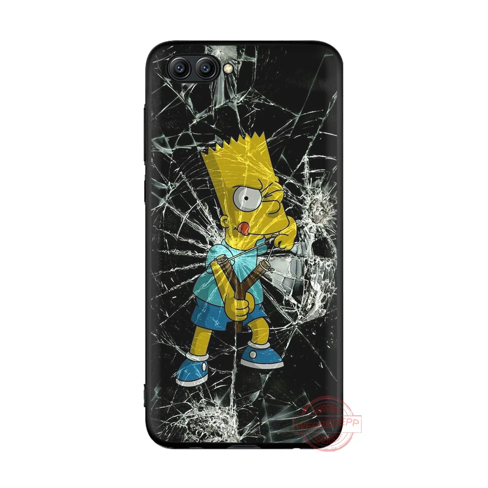 WEBBEDEPP Симпсон ТПУ чехол для телефона для Honor 6A 7A 2 ГБ/3 ГБ Pro 7C 5.99in 7X 8X 8C 9 10 Note10 для детей 8, 9, 10 Lite