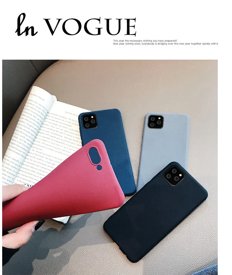 Силиконовые чехлы для телефонов sandstone i для iPhone 11 Pro MAX XS X XR 8 7 6 S 6 S Plus мягкие тонкие матовые Матовые чехлы для iPhone 11