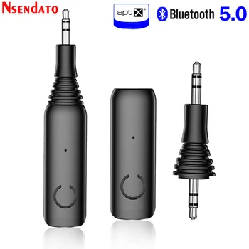 

3.5MM Jack ireless Bluetooth 5.0 Receiver APTX Jack RCA Handsfree Stereo Music Audio Adapter Receiver For Car andriod IOS Phone