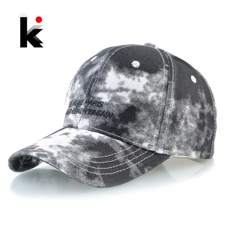 

Бейсболка Мужская, из 100% хлопка, камуфляжная, с вышитым козырьком