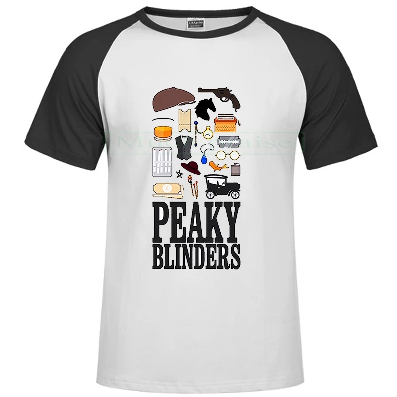 

Peaky Blinders T Shirt Peaky Blinders T-Shirt Men Tee Shirt Short Sleeve Classic Men Graphic Cute Tshirt Streetwear