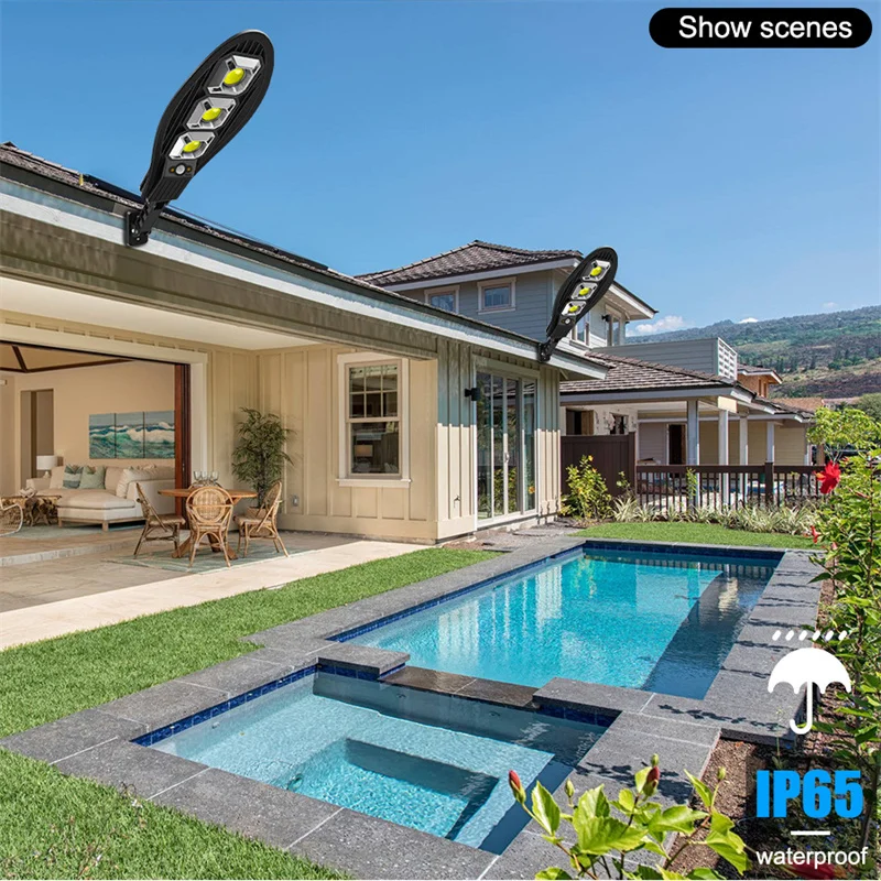 Рисунок 4 - Уличные фонари на солнечной батарее