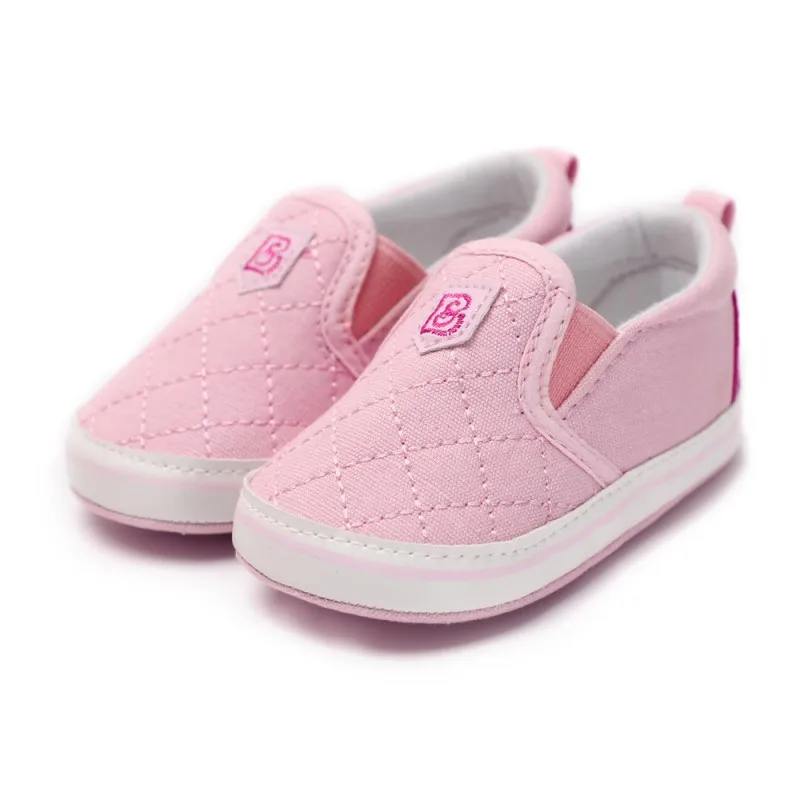 WEIXINBUY/10 стилей, новая парусиновая спортивная детская обувь для новорожденных мальчиков и девочек, первые ходунки, Infantil, мягкая подошва для малышей, тапочки для малышей - Цвет: J