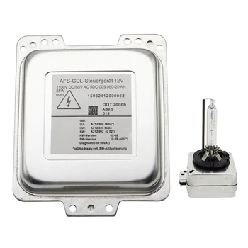 

5DC009060-20 for AFS-GDL Mercedes-Benz E Class W212 New HID Xenon Headlight Ballast Control Module Unti & Bulb 4300K D1S