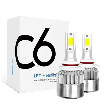

9006/HB4 LED Headlight Bulb High/Low Beam All-In-One Conversion Kit 1 Pair