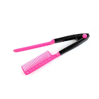 

Hairdressing Tools New V-Clip Style Hair Styling Comb Instant Hair Comb Plastic Comb For Men And Women