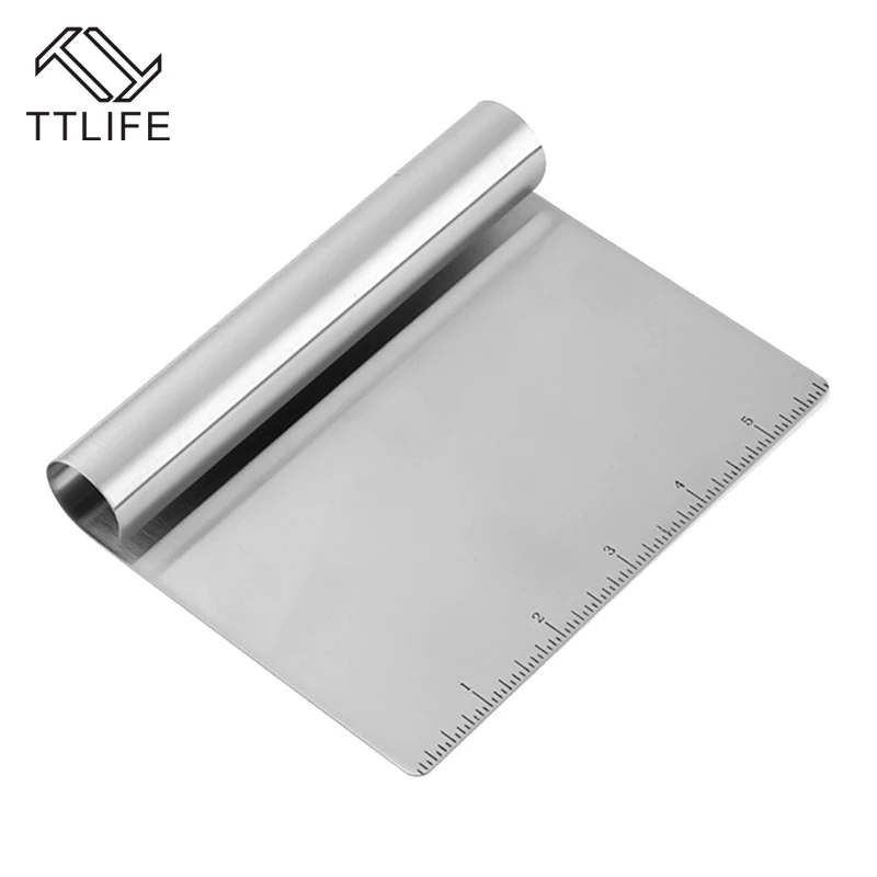 TTLIFE 2018 новые инструменты для выпечки тортов из нержавеющей стали скребок теста