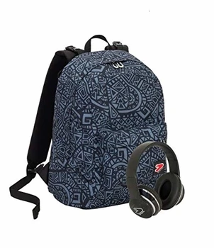 

Zaino SEVEN THE DOUBLE - MAZE BOY - Grigio Fantasia - Cuffie wireless - 2 zaini in 1 REVERSIBILE