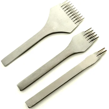 

French Cut Leather Craft Tools 3.85mm Leather Cutting Dies European Cut Oblique Flat Cut White Steel DIY Leather Cutting Tool