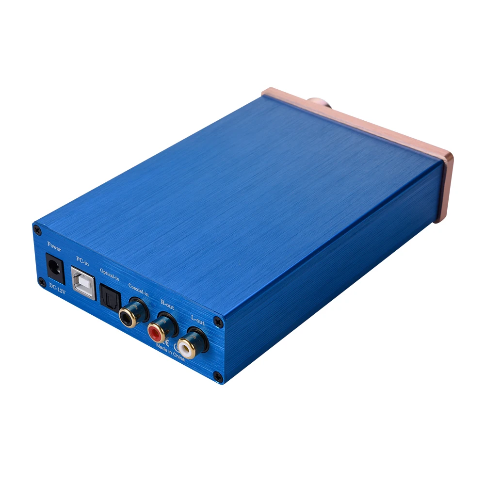 6 35mm DC12V US DAC 2 0 MINI HIFI USB DAC Decoded decoder Audio Headphone Amplifier digital to analog audio to rca converter