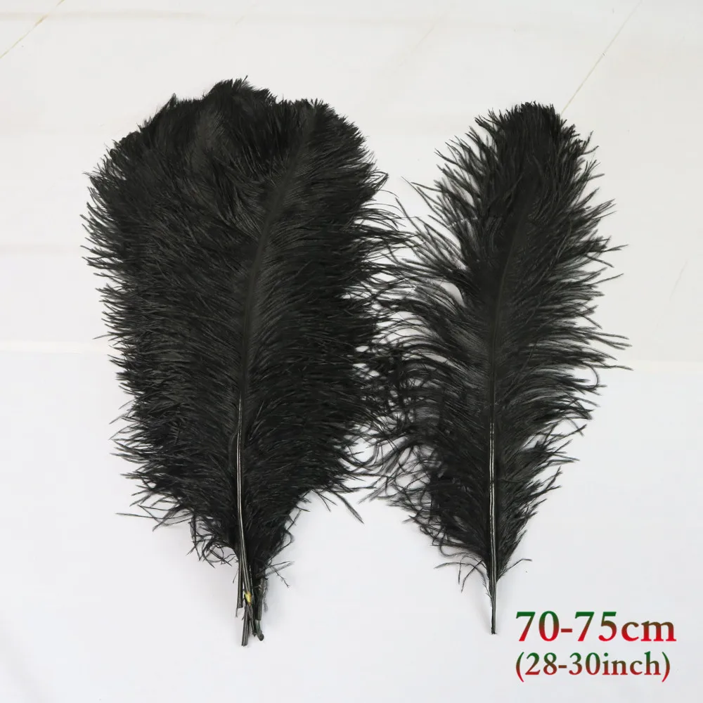 黑色 70-75cm 鸵鸟毛 3_副本