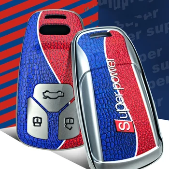 

2020 New Soft TPU Car Key Case For AUDI A4 B9 Q5 Q7 TT TTS 8S 2016 2017 Anti-drop Holder Shell Remote Cover Car-Styling Keychain