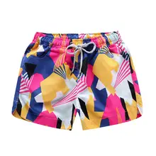 Летние женские пляжные шорты, спортивные штаны с принтом, шорты для бега, быстросохнущие каникулы, плавание серфинг, одежда для плавания