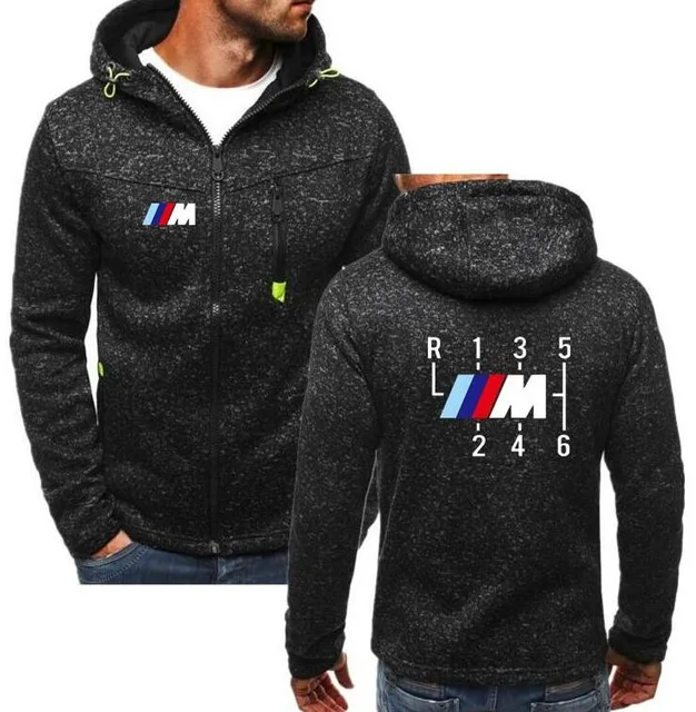 bmw zipper hoodie