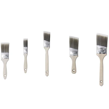 

5-Piece Paint Brush Complete Set, Small Helper Oblique Mouth Oil Brush, Special Brush for Decoration