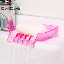 Мыло для душа коробочка, мыльница: отделение для хранения лоток чехол всасывания держатель для ванной и кухни губка ящик для хранения Карамельный цвет