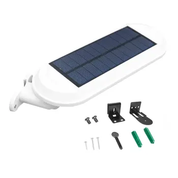 

ICOCO Energy Saving Outdoor Solar Power Landscape Garden Light Human Body Induction Motion Detection Wall Lamp LED Street Light