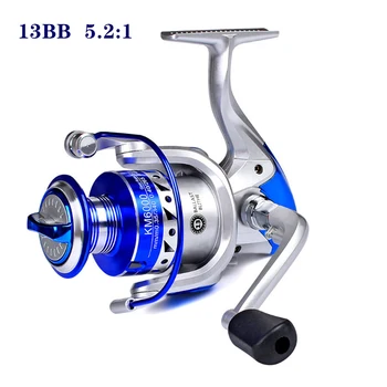 

13BB Spinning Fishing Reel Metal 1000-7000 Series Spinning Reel Boat Rock Fishing Tackle 5.2:1 for Outdoor fishing